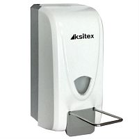 картинка Ksitex ES-1000 Локтевой дозатор для мыла 1000 мл, белый пластик от магазина Интерком-НН