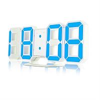 картинка Светодиодные TS-S60-B настольные/настенные часы с функцией будильника от магазина Интерком-НН