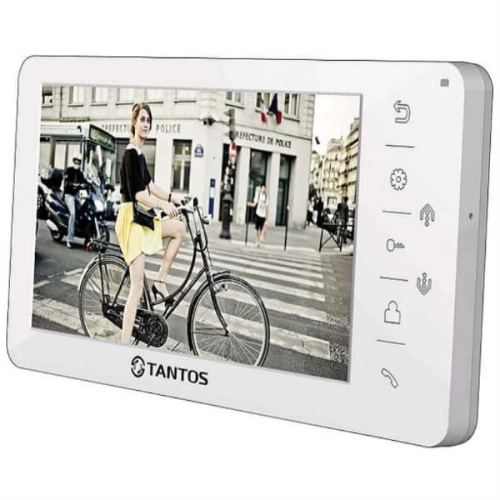картинка Tantos Amelie HD Монитор домофона  (white), дисплей TFT, цветной 7" от магазина Интерком-НН