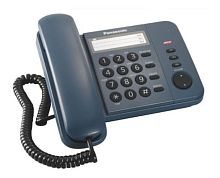 картинка Panasonic KX-TS2352RUC проводной телефон, цвет синий от магазина Интерком-НН
