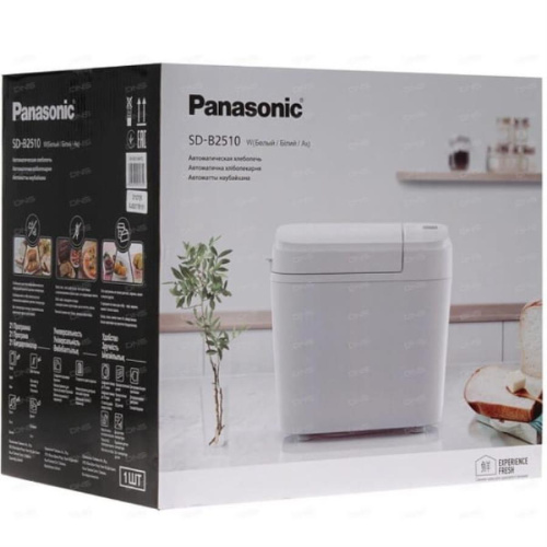 картинка Panasonic SD-B2510WTS  Хлебопечь цвет белый, 550 Вт, программ - 21, вес выпечки - 1.1 кг от магазина Интерком-НН фото 2