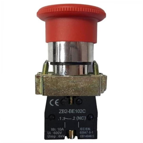 картинка Выключатель (кнопка) ZB2-BE102C (217(4)) аварийный стоп для электроинструмента  от магазина Интерком-НН