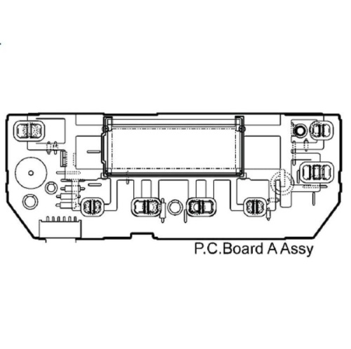 картинка Panasonic ADR30K188 плата дисплея и управления (P.C.Board A assy) хлебопечки SD-2511WTS от магазина Интерком-НН фото 2