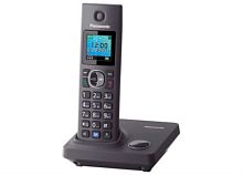 картинка Panasonic KX-TG7851RUH - Беспроводной телефон DECT (радиотелефон) , цвет: серый  от магазина Интерком-НН