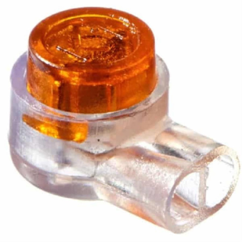 картинка Соединитель кабельный тип Скотчлок-1 для жил 0,4-0,7 мм, внешний диаметр 1,52 мм (100 штук) от магазина Интерком-НН фото 2