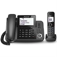 картинка Panasonic KX-TGF310RUM - Беспроводной телефон DECT (радиотелефон) цвет: черный металлик от магазина Интерком-НН