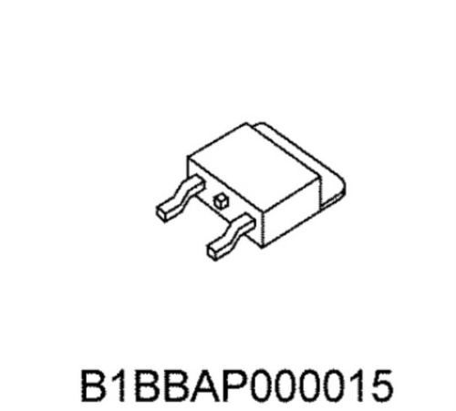 картинка B1BBAP000015 Транзистор TRANSISTOR,SI от магазина Интерком-НН фото 2