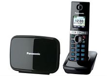 картинка Panasonic KX-TG8081RUB - Беспроводной телефон DECT (радиотелефон) , цвет: черный  от магазина Интерком-НН