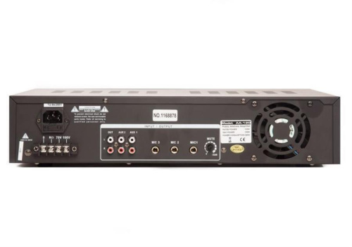 картинка Roxton AA-120  Усилитель трансляционный 120 Вт, 3 микрофонных и 2 линейных входа, настольный от магазина Интерком-НН фото 2
