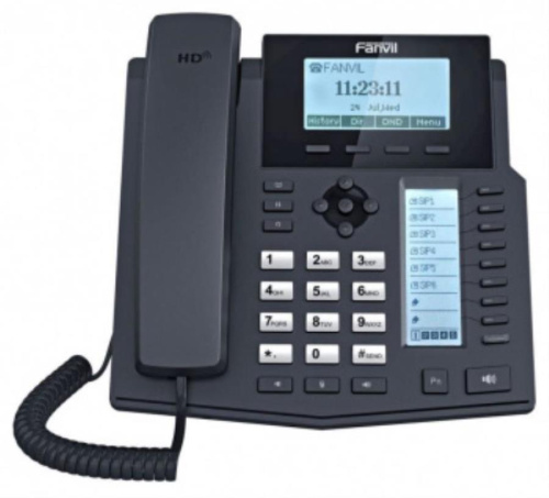 картинка Телефон IP Fanvil X5U черный от магазина Интерком-НН фото 7