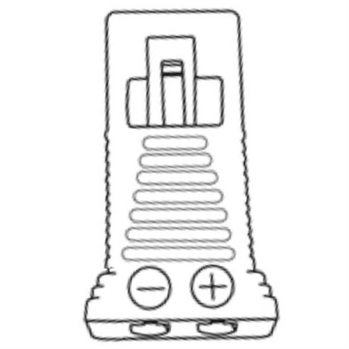 картинка Panasonic RHQX1002H корпус разъема акустической системы (серый) SC-BTT775EE, XH175EE, BTT500EE от магазина Интерком-НН фото 2