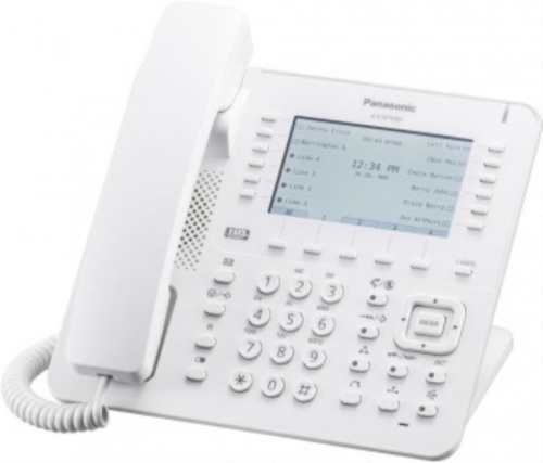 картинка Телефон IP Panasonic KX-NT680RU белый от магазина Интерком-НН фото 2