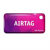 картинка EM-Marine AIRTAG Standart RFID-брелок (125кГц), 25x51x3.8мм (фиолетовый) от магазина Интерком-НН