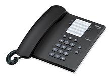 картинка Gigaset DA100 IM anthracite Siemens проводной телефон, цвет черный от магазина Интерком-НН