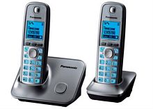 картинка Panasonic KX-TG6612RUM - Беспроводной телефон DECT (радиотелефон) , цвет: серый металлик  от магазина Интерком-НН