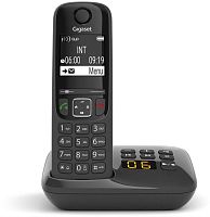 картинка Р/Телефон Dect Gigaset AS690A RUS черный автооветчик АОН от магазина Интерком-НН