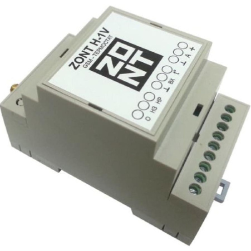 картинка ZONT H-1V GSM-контроллер на DIN рейку управление котлом и бойлером с поддержкой OpenTherm от магазина Интерком-НН фото 2