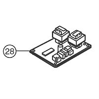 картинка Panasonic CWA743072 Плата управления внешнего блока кондиционера CU-A18CTP5, CU-A24CTP5 от магазина Интерком-НН