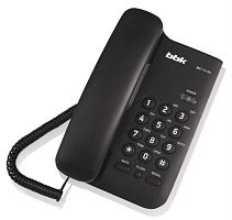 картинка Телефон проводной BBK BKT-74 RU черный от магазина Интерком-НН