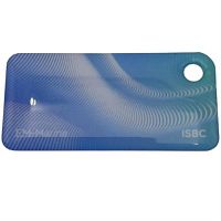 картинка ISBC RFID-брелок формата EM-Marine (125кГц), 25x51x3.8мм (голубой) от магазина Интерком-НН