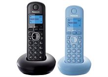 картинка Panasonic KX-TGB212RU2 - Беспроводной телефон DECT (радиотелефон) , цвет: голубой  от магазина Интерком-НН