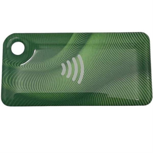 картинка ISBC RFID-брелок формата EM-Marine (125кГц), 25x51x3.8мм (зеленый) от магазина Интерком-НН фото 2