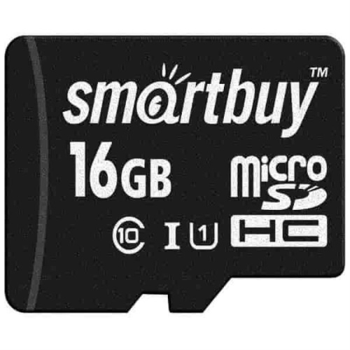 картинка Память microSDHC UHS-I 16Gb SmartBuy class10 без адаптера (SB16GBSDCL10-00) от магазина Интерком-НН фото 2