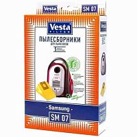 картинка Vesta filter SM07 комплект мешков-пылесборников бумажных (5шт) для пылесоса Samsung  от магазина Интерком-НН