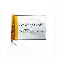 картинка Robiton LP464461Аккумулятор Li-Po 3.7 В, 1300mAh от магазина Интерком-НН