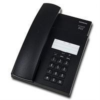 картинка Euroset 802 anthracite Siemens проводной телефон, цвет черный от магазина Интерком-НН