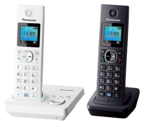 картинка Panasonic KX-TG7862RU2 - Беспроводной телефон DECT (радиотелефон) с автоответчиком, цвет: белый/черн от магазина Интерком-НН