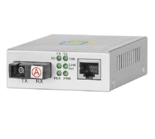 картинка Медиаконвертер SNR-CVT-100A-V2 100Base-FX / 100Base-T, WDM, разъем SC, Tx/Rx: 1310/1550нм, до 20 км от магазина Интерком-НН