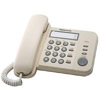 картинка Panasonic KX-TS2352RUJ проводной телефон, цвет бежевый от магазина Интерком-НН