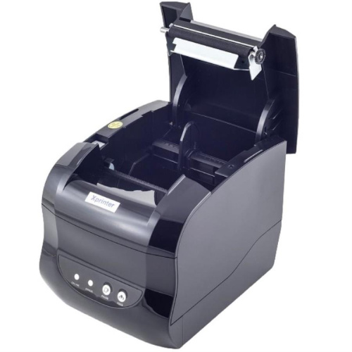 картинка Xprinter XP-365B-BU USB термопринтер этикеток, для термобумаги шириной 20-80 мм, чёрный от магазина Интерком-НН фото 3