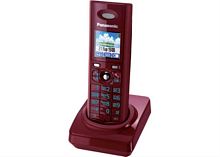 картинка Panasonic KX-TGA820RUR - Дополнительная трубка DECT (радиотелефон) , цвет: Красный  от магазина Интерком-НН