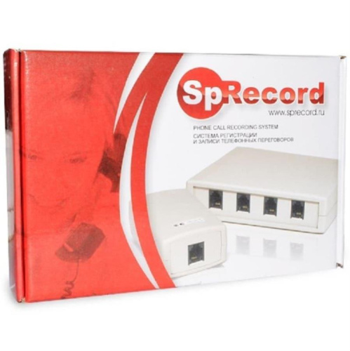 картинка SpRecord A4 Система записи, четыре канала от магазина Интерком-НН фото 2