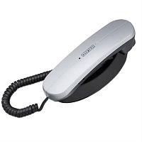 картинка Mini-RU (silver) Alcatel Temporis проводной телефон, цвет серебро от магазина Интерком-НН