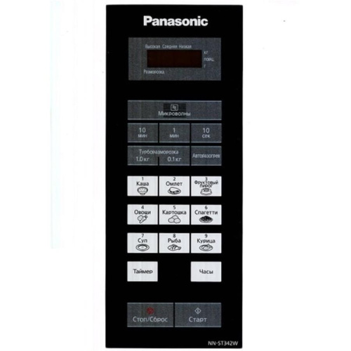 картинка Panasonic A630Y41T0HZP Сенсорная панель на русском для СВЧ (микроволновой печи) NN-ST342W ZPE от магазина Интерком-НН фото 2