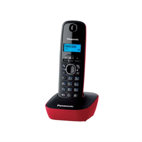 картинка Panasonic KX-TG1611RUR - DECT (радиотелефон) , цвет: красный  от магазина Интерком-НН фото 2
