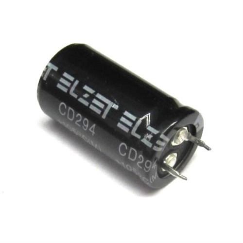 картинка Электролитический конденсатор 220мкФ 450В 105°С в алюминиевом цилиндрическом корпусе от магазина Интерком-НН