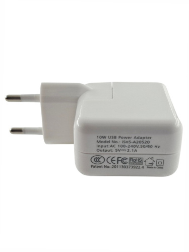 картинка Сетевое зарядное устройство с 2 USB портами  (2100mA) HC21W2 от магазина Интерком-НН фото 3