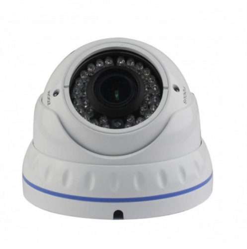 картинка AltCam IP видеокамера IDMV24IR  купольная с ИК подсветкой, 2МП, объектив 2,8 -12 мм, POE от магазина Интерком-НН