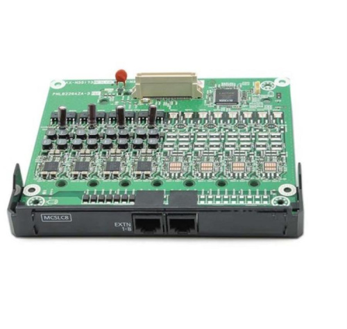 картинка Panasonic KX-NS5173X Плата 8-портовая аналоговых внутренних линий MCSLC8 для KX-NS500 от магазина Интерком-НН