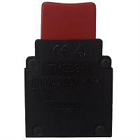 картинка Выключатель TMSD3-1 (124) с фиксатором 12(8)A, 250V для электроинструмента  от магазина Интерком-НН