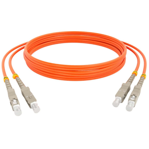 картинка Патч-корд оптический (optic patch cord) SC/UPC-SC/UPC MM 50/125мкм многомодовый (duplex) 0.75 метра от магазина Интерком-НН фото 2