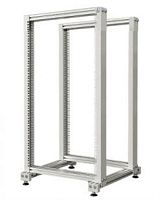 картинка Стойка 19" 37U двухрамная, высота 1785мм, серая от магазина Интерком-НН