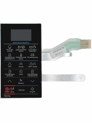 картинка Samsung DE34-00405Q Сенсорная панель управления для микроволновой печи (СВЧ) GE83MRTQS от магазина Интерком-НН