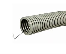 картинка Труба ПВХ гофрированная с зондом d25 (бухта 50м) Plast от магазина Интерком-НН