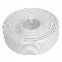 картинка Кабель коаксиальный RG-59U Netko, 75 Ом (CCS, оплетка 32 нити AL), белый (100м) от магазина Интерком-НН