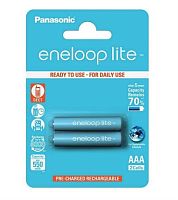 картинка Panasonic eneloop BK-4LCCE/2BE Lite Аккумулятор 550mAh AAA BL2 от магазина Интерком-НН